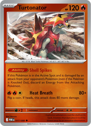 Turtonator #017/088 Reverse Holo | Mega Evolution – Perfect Order