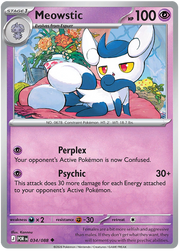 Meowstic #034/088 Uncommon | Mega Evolution – Perfect Order