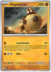 Hippopotas #039/088 Common | Mega Evolution – Perfect Order