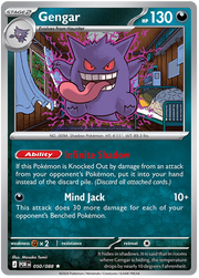 Gengar #050/088 Holo Rare | Mega Evolution – Perfect Order