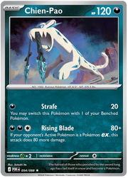 Chien-Pao #054/088 Holo Rare | Mega Evolution – Perfect Order