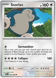 Snorlax #063/088 Common | Mega Evolution – Perfect Order