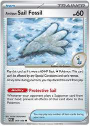 Antique Sail Fossil #069/088 Common | Mega Evolution – Perfect Order