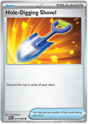 Hole-Digging Shovel #074/088 Common | Mega Evolution – Perfect Order