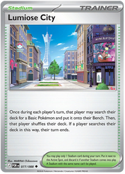 Lumiose City #077/088 Uncommon | Mega Evolution – Perfect Order