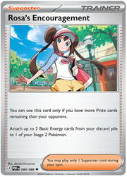 Rosa's Encouragement #084/088 Uncommon | Mega Evolution – Perfect Order