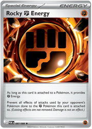 Rocky Fighting Energy #087/088 Holo Rare | Mega Evolution – Perfect Order