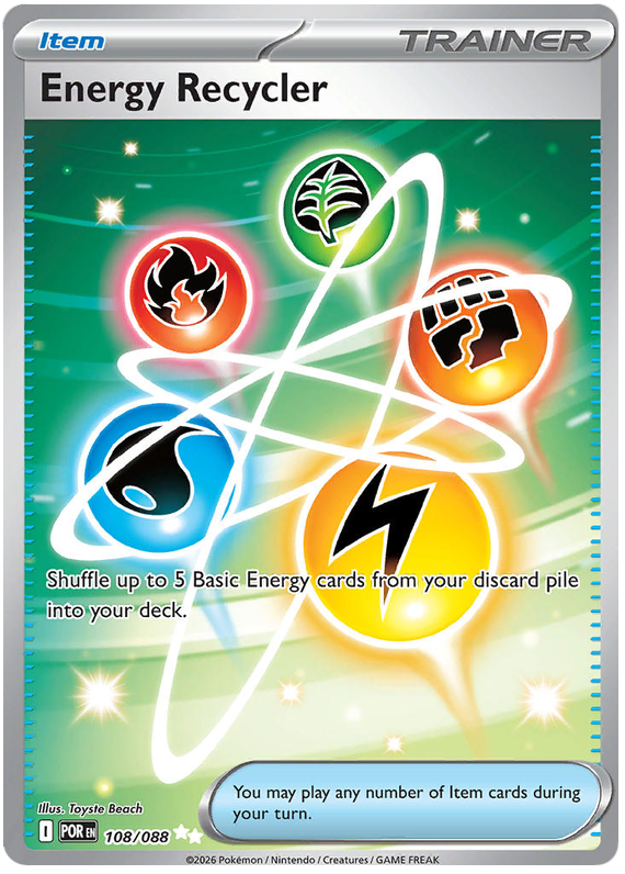 Energy Recycler #108/088 Ultra Rare | Mega Evolution – Perfect Order