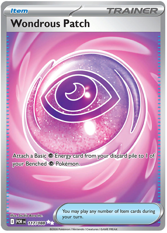 Wondrous Patch #117/088 Ultra Rare | Mega Evolution – Perfect Order