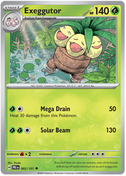 Exeggutor #002/131 Uncommon | Scarlet & Violet – Prismatic Evolutions