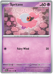 Spritzee #038/131 Common | Scarlet & Violet – Prismatic Evolutions
