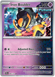 Iron Boulder #046/131 Holo Rare | Scarlet & Violet – Prismatic Evolutions