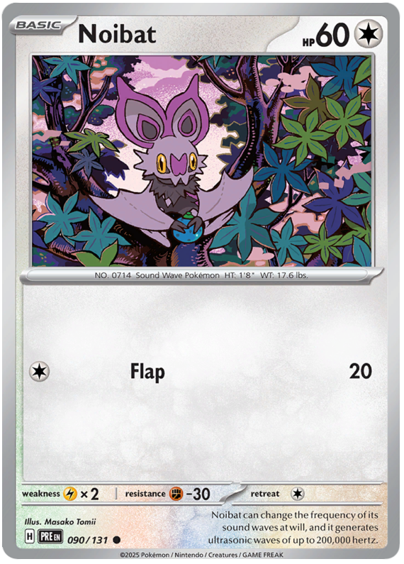 Noibat #090/131 Common | Scarlet & Violet – Prismatic Evolutions