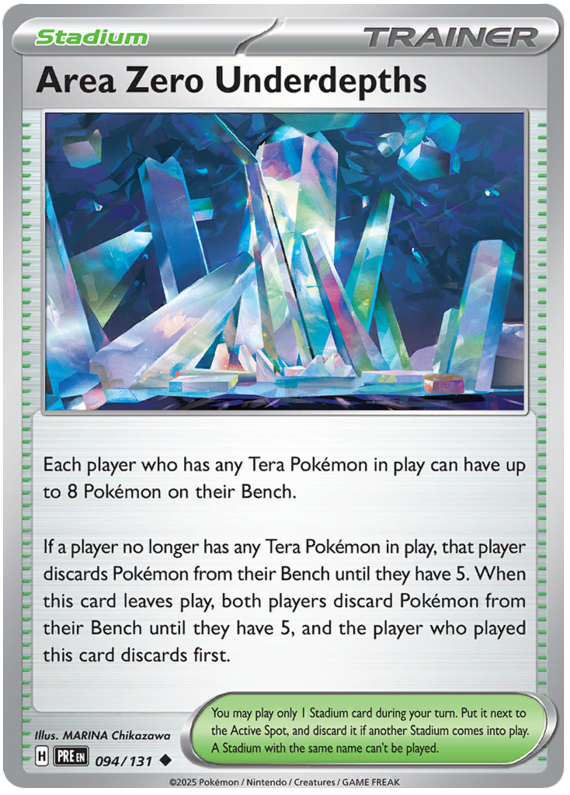 Area Zero Underdepths #094/131 Reverse Holo | Scarlet & Violet – Prismatic Evolutions