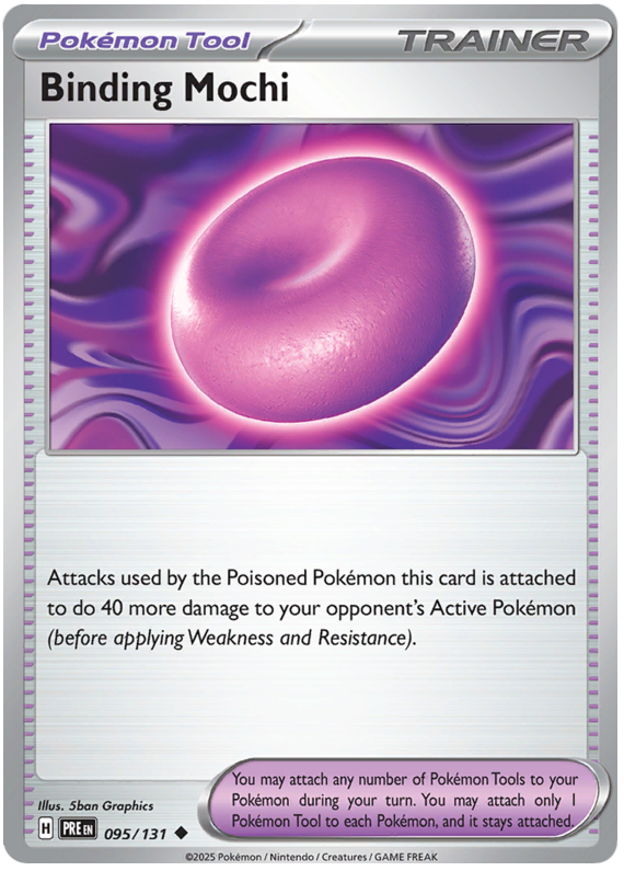 Binding Mochi #095/131 Uncommon | Scarlet & Violet – Prismatic Evolutions