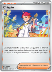 Crispin #105/131 Uncommon | Scarlet & Violet – Prismatic Evolutions