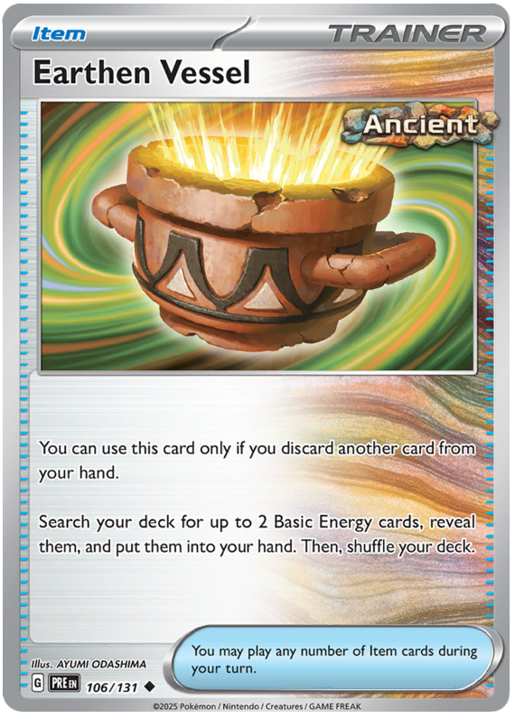 Earthen Vessel #106/131 Uncommon | Scarlet & Violet – Prismatic Evolutions