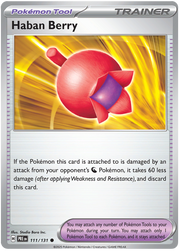 Haban Berry #111/131 Common | Scarlet & Violet – Prismatic Evolutions