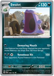 Swalot #092/142 Uncommon | Scarlet & Violet – Stellar Crown