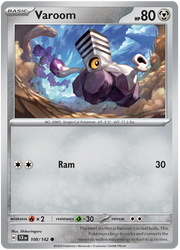 Varoom #108/142 Common | Scarlet & Violet – Stellar Crown