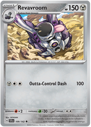 Revavroom #109/142 Uncommon | Scarlet & Violet – Stellar Crown