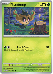 Phantump #012/167 Common | Scarlet & Violet – Twilight Masquerade