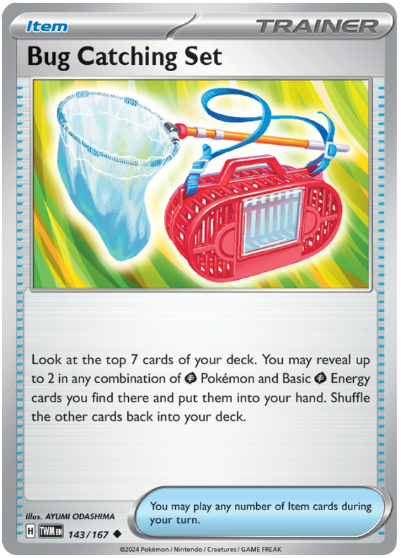 Bug Catching Set #143/167 Uncommon | Scarlet & Violet – Twilight Masquerade