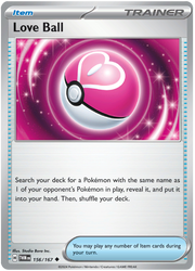 Love Ball #156/167 Uncommon | Scarlet & Violet – Twilight Masquerade