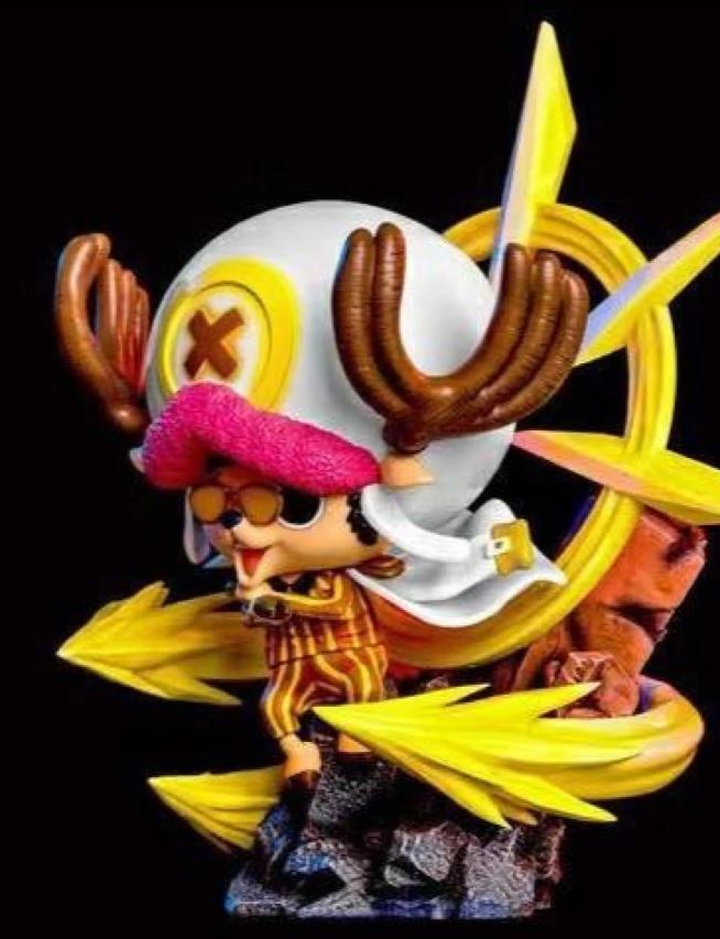 Wu Shang Studio Tony Tony Chopper Admiral Cosplay Resin Figure Set (26–35cm) Loose/Damaged by Ihemesai Collections on MYNTED