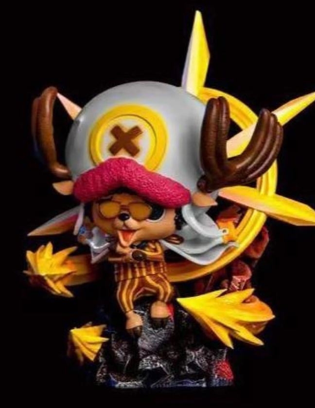 Wu Shang Studio Tony Tony Chopper Admiral Cosplay Resin Figure Set (26–35cm) Loose/Damaged by Ihemesai Collections on MYNTED