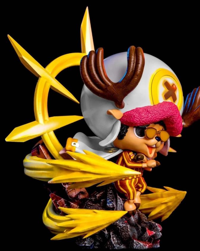 Wu Shang Studio Tony Tony Chopper Admiral Cosplay Resin Figure Set (26–35cm) Loose/Damaged by Ihemesai Collections on MYNTED
