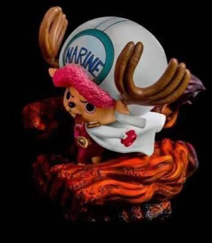 Wu Shang Studio Tony Tony Chopper Admiral Cosplay Resin Figure Set (26–35cm) Loose/Damaged by Ihemesai Collections on MYNTED