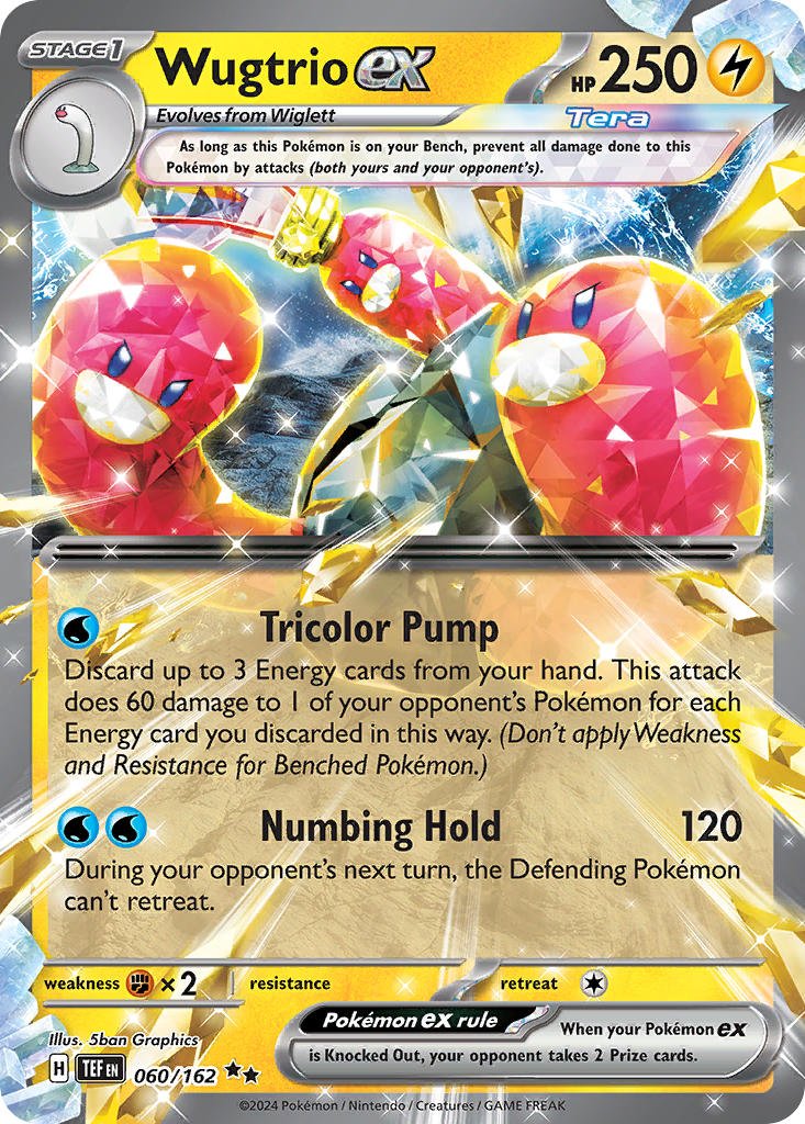 Wugtrio EX - 060/162 by The Archive Stop on MYNTED