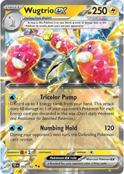 Wugtrio ex - 060/162 - SV05: Temporal Forces (TEF) by P0kellector on MYNTED