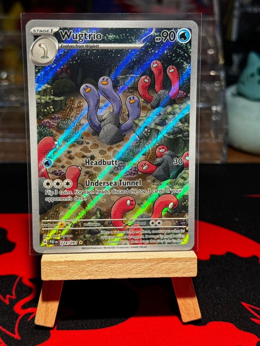 Wugtrio Illustration Rare 224/091 by Pokedaddy on MYNTED