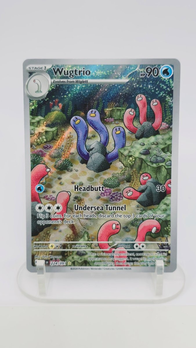 Wugtrio - Paldean Fates - IR 224/091 - English by MechaKai Collectibles on MYNTED