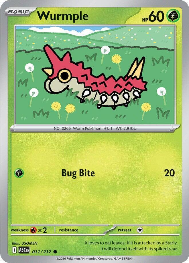 Wurmple - ME: Ascended Heroes (ASC) by TCGDON on MYNTED