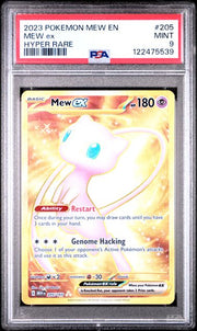 PSA 9 Mew ex Hyper Rare