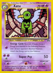 Xatu Neo Discovery Uncommon • 52 Unlimited by Marnie’s TCG on MYNTED