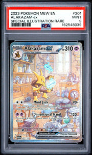 PSA 9 Alakazam ex SV: 151 Special Illustration Rare 201/165