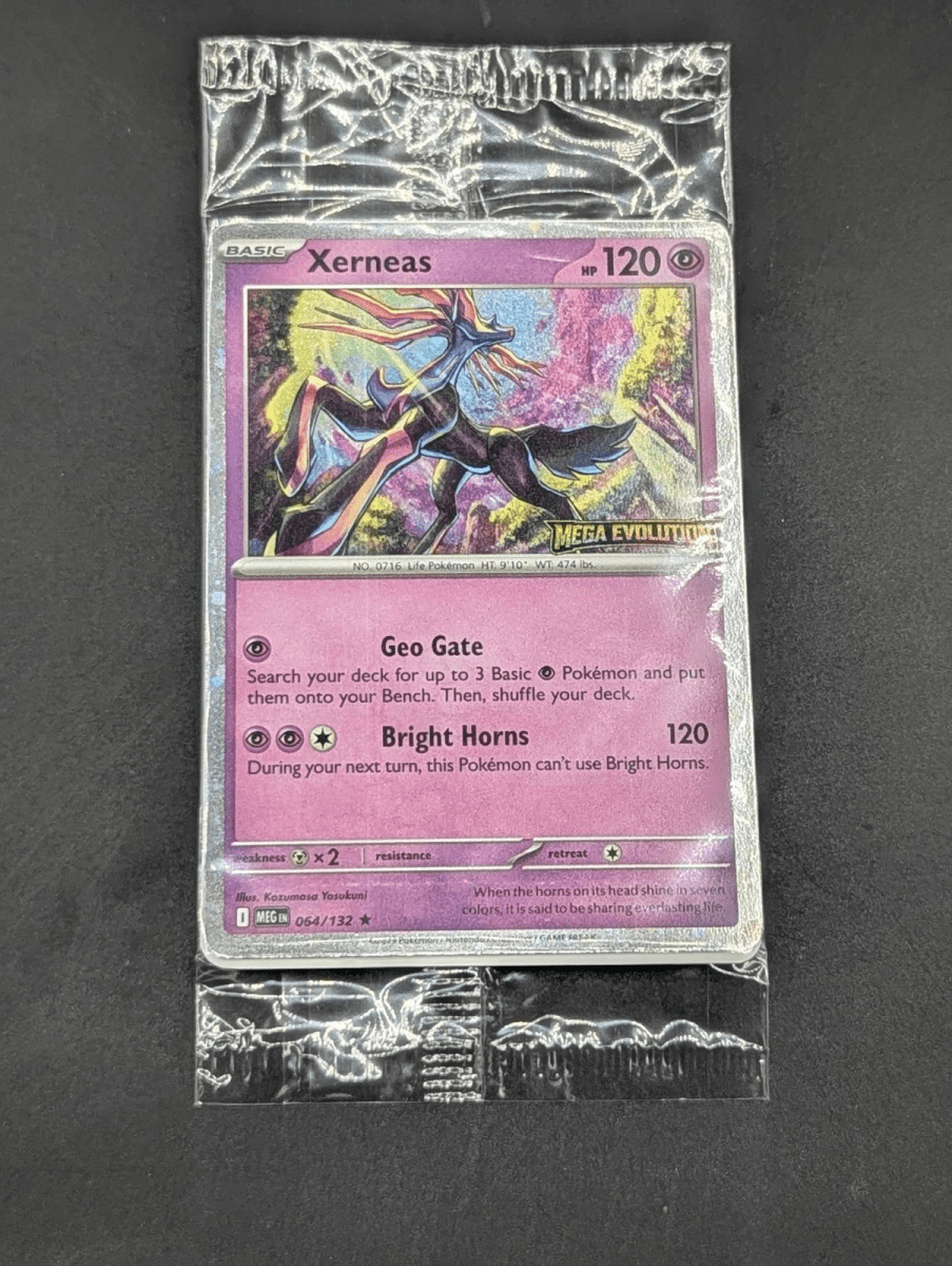 Xerneas (Mega Evolution Stamped) 064 - Mega Evolution (MEG) [Sealed] by SAFAQATI on MYNTED