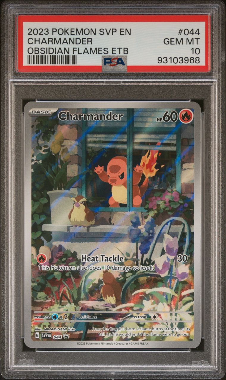 PSA 10 Charmander Scarlet & Violet Promo Promo 044