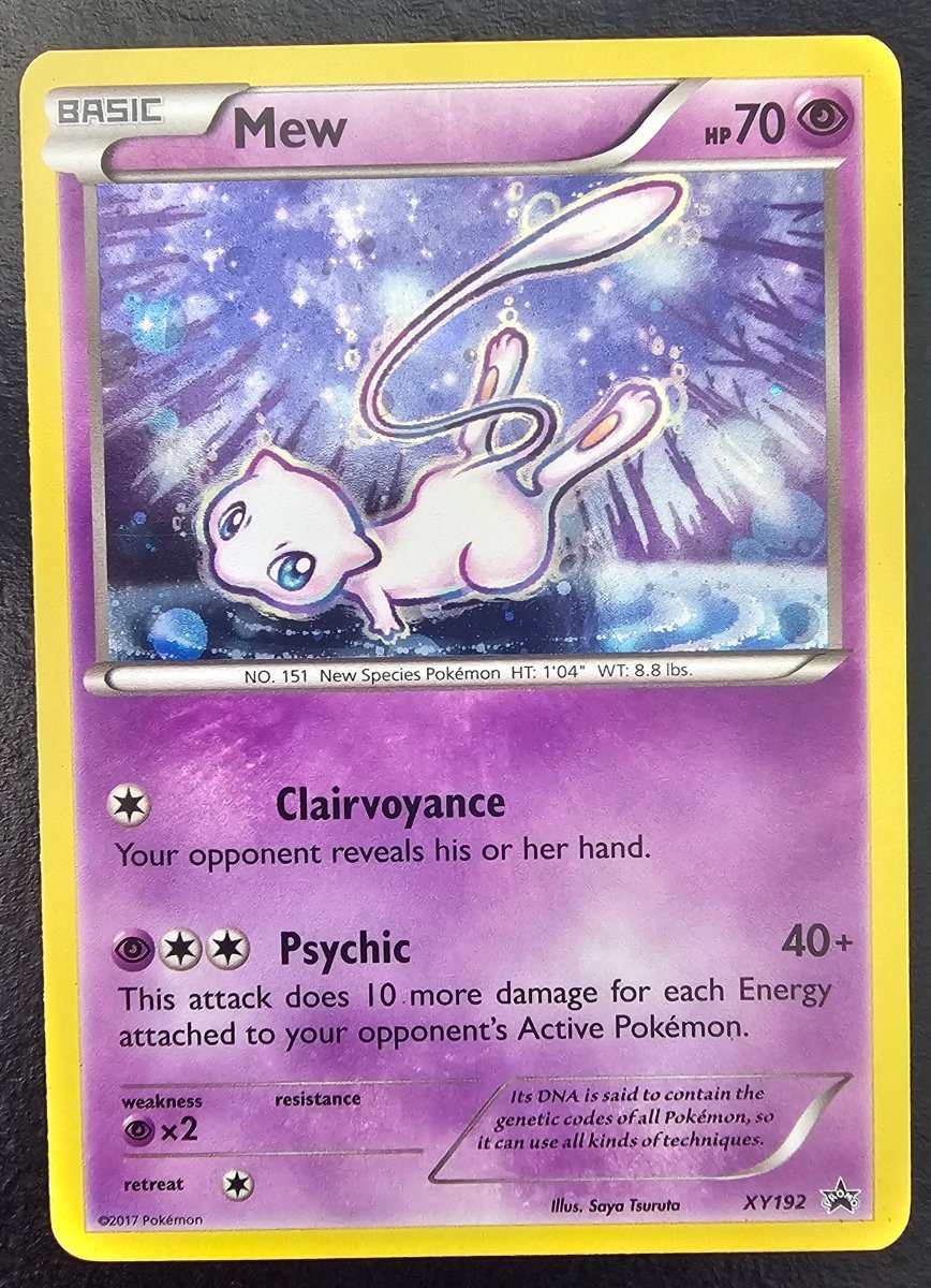 XY Promos Mew XY192 - MP by PlayVault on MYNTED