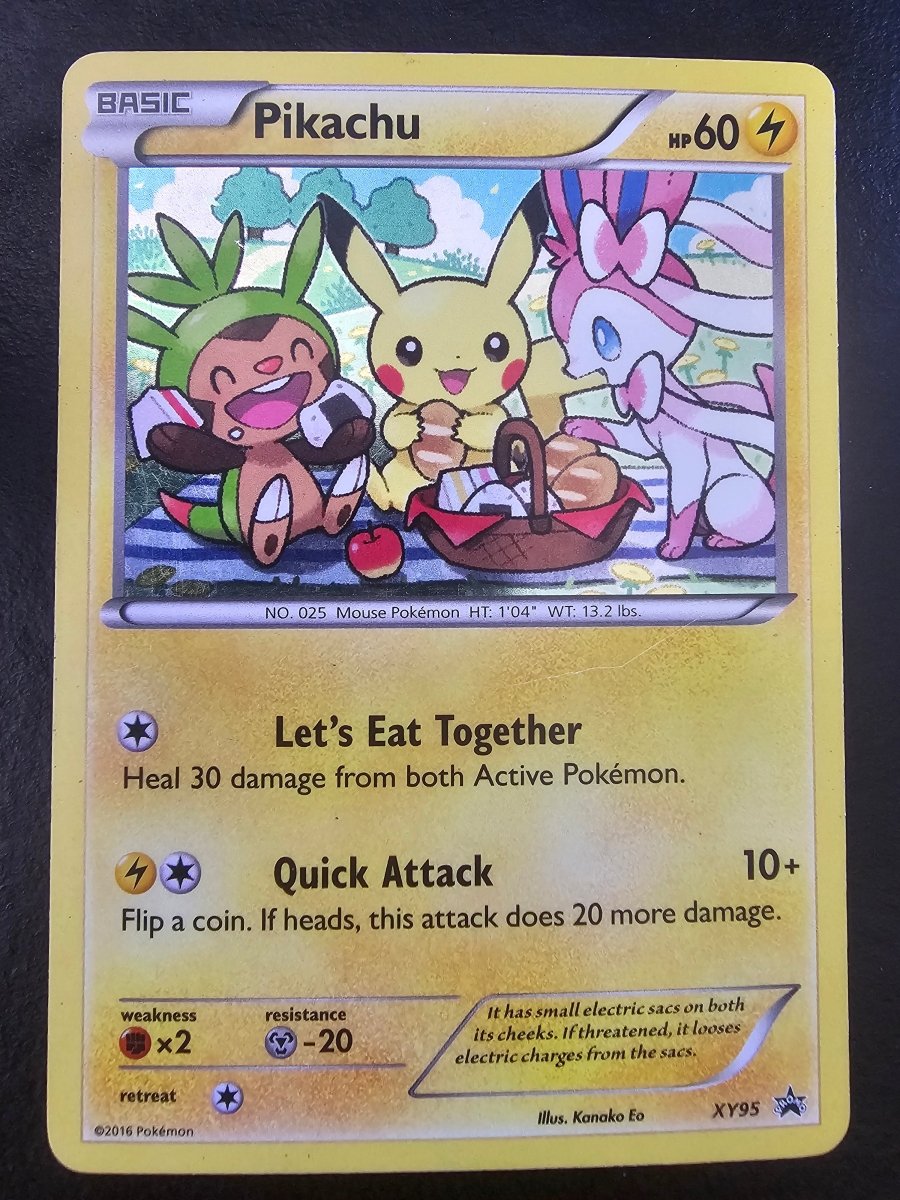 XY Promos Pikachu XY95 - HP by PlayVault on MYNTED