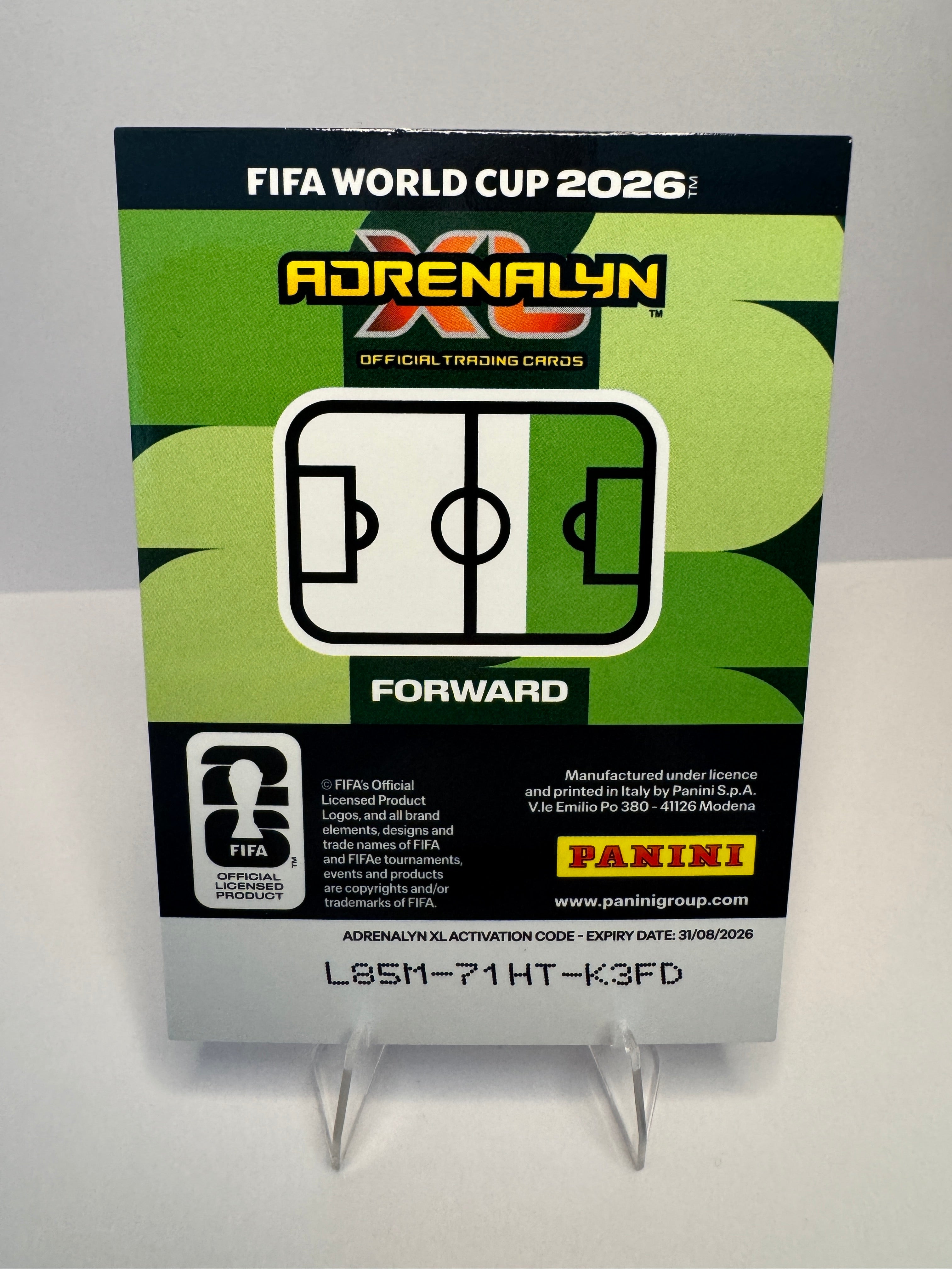 Lamine Yamal Limited Edition — Panini FIFA World Cup 2026 Adrenalyn XL — Spain