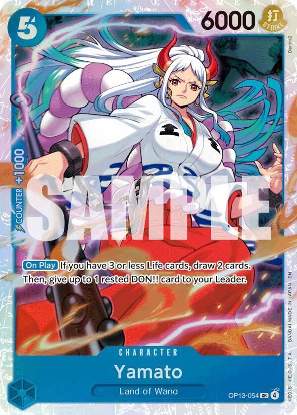 Yamato Carrying On His Will SR OP13 - 054 by Schmutzfink TCG on MYNTED