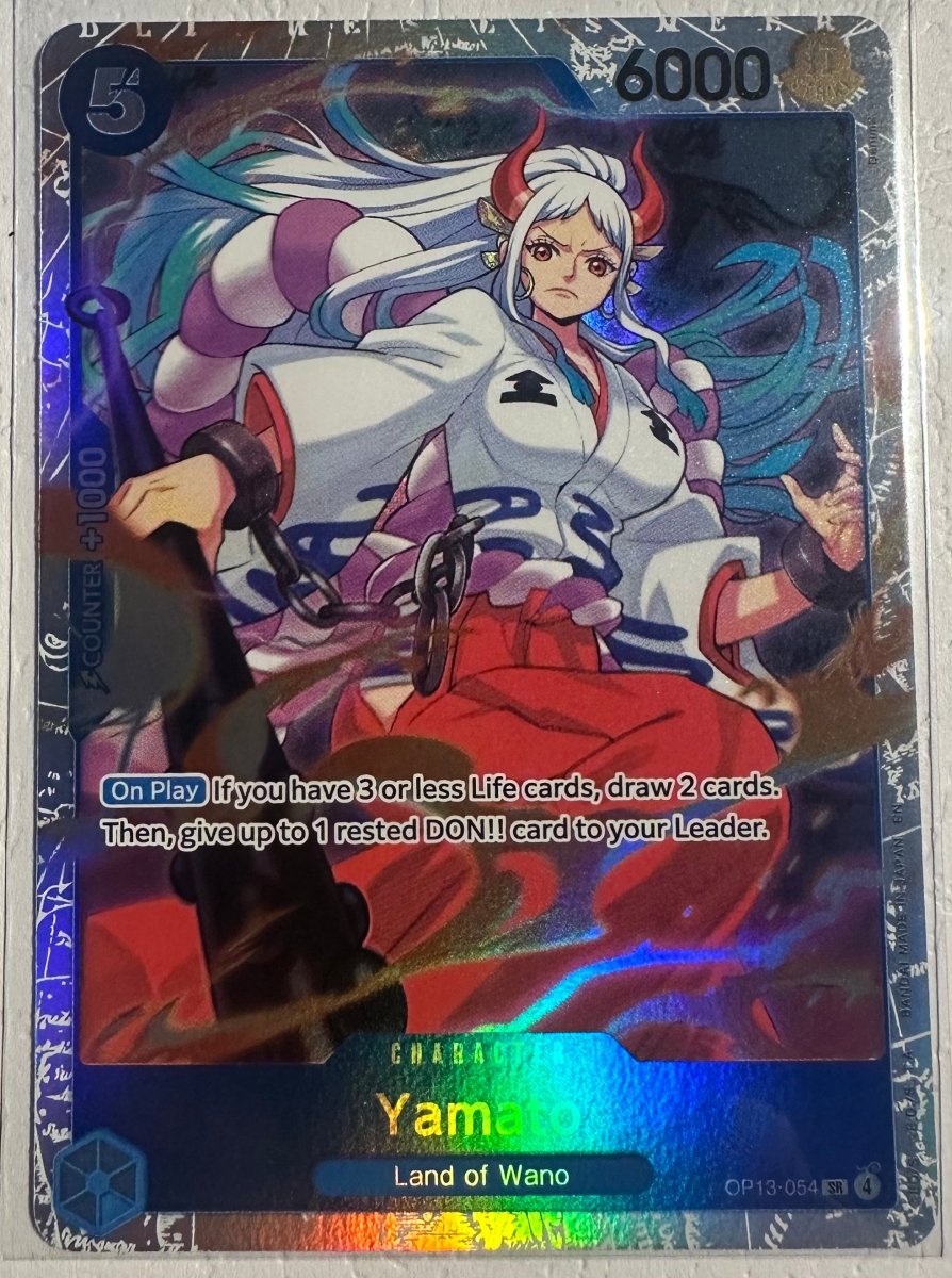 • Yamato • OP13 - 054 SR Carrying on His Wil Holo Foil One Piece TCG NM by Coolectibles on MYNTED