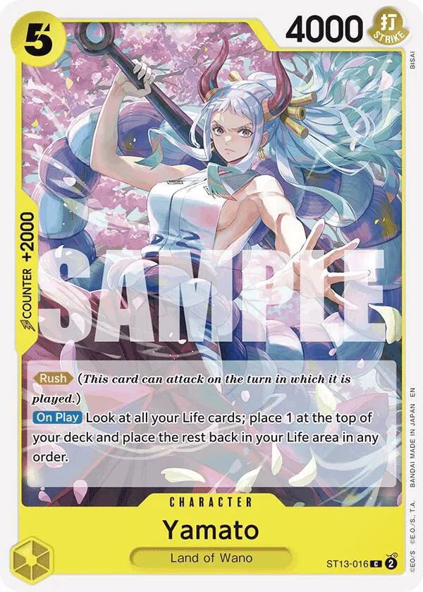 Yamato (Reprint) ST13-016 (Starter Deck 28: GREEN/YELLOW Yamato) by Shaibz TCG on MYNTED