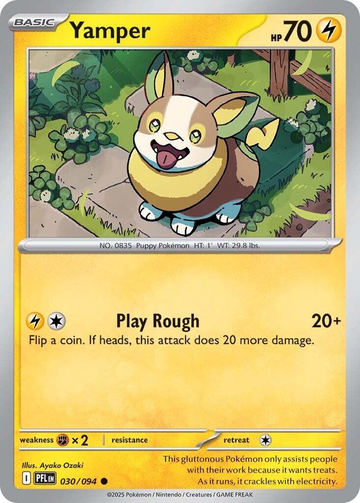 Yamper 30 Pokemon Phantasmal Flames by Moe‘s Vault on MYNTED