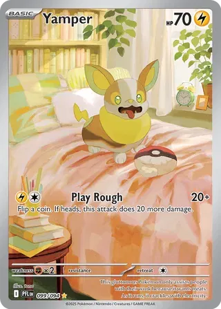 Yamper - Phantasmal Flames - IR 099/094 - English by MechaKai Collectibles on MYNTED